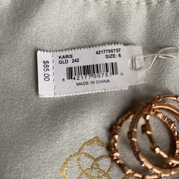 Kendra Scott Rose Gold Stackable Rings - Picture 3 of 3